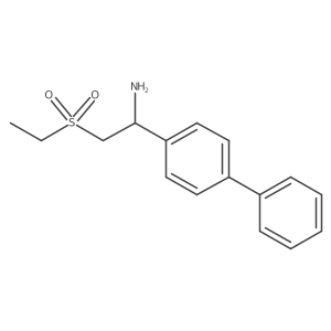 1-([1,1'-Biphenyl]-4-yl)-2-(ethylsulfonyl)ethanamine结构式