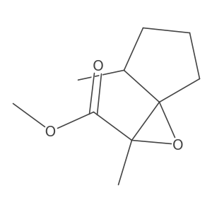 Methyl 2,4-dimethyl-1-oxaspiro[2.4]heptane-2-carboxylate结构式