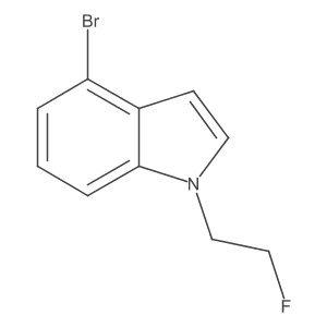 4-Bromo-1-(2-fluoro-ethyl)-1H-indole Structure