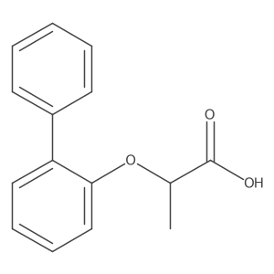 (S)-2-[(1,1'-Biphenyl)-2-yloxy]propanoic Acid结构式