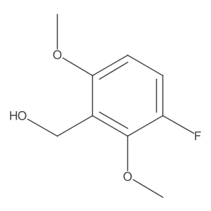 (3-Fluoro-2,6-dimethoxyphenyl)methanol结构式