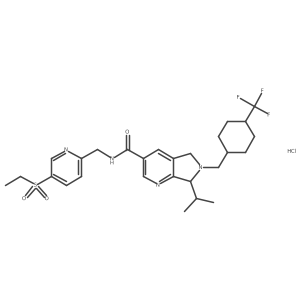 Vimirogant hydrochloride Structure
