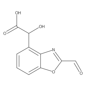 2-(2-Formylbenzo[d]oxazol-4-yl)-2-hydroxyacetic acid结构式