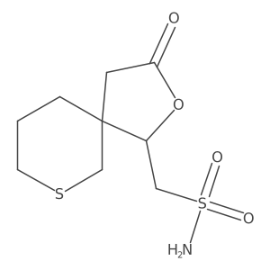 {3-Oxo-2-oxa-7-thiaspiro[4.5]decan-1-yl}methanesulfonamide Structure