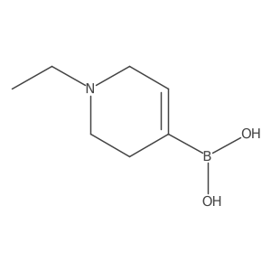 (1-Ethyl-1,2,3,6-tetrahydropyridin-4-yl)boronic acid Structure