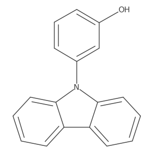 3-(9H-carbazol-9-yl)phenol Structure