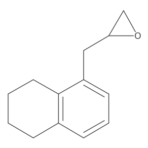 2-[(5,6,7,8-Tetrahydronaphthalen-1-yl)methyl]oxirane Structure
