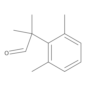 2-(2,6-Dimethylphenyl)-2-methylpropanal结构式