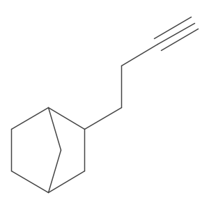 2-(But-3-yn-1-yl)bicyclo[2.2.1]heptane结构式