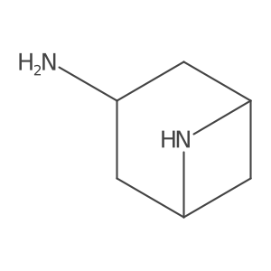 6-Aza-bicyclo[3.1.1]hept-3-ylamine结构式