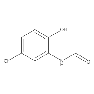 N-(5-chloro-2-hydroxyphenyl)formamide结构式