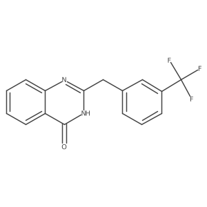 2-[3-(trifluoromethyl)benzyl]-4(3H)-quinazolinone Structure