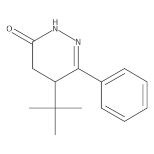 5-(1,1-Dimethylethyl)-4,5-dihydro-6-phenyl-3(2H)-pyridazinone Structure