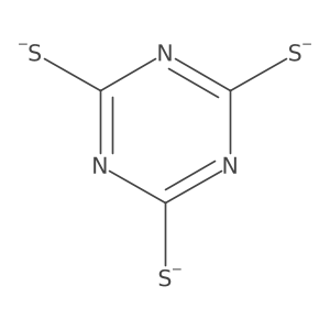 1,3,5-Triazine-2,4,6(1H,3H,5H)-trithione, ion(3-)结构式