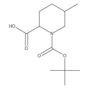 1-(Tert-butoxycarbonyl)-5-methylpiperidine-2-carboxylic acid Structure
