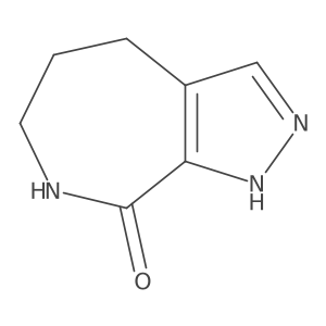 4,5,6,7-Tetrahydropyrazolo[3,4-c]azepin-8(1H)-one Structure