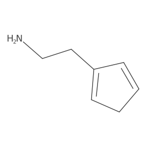 1,4-Cyclopentadiene-1-ethanamine Structure