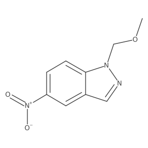 1-(Methoxymethyl)-5-nitroindazole Structure