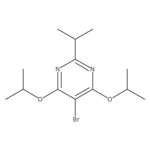 5-Bromo-4,6-diisopropoxy-2-isopropylpyrimidine Structure