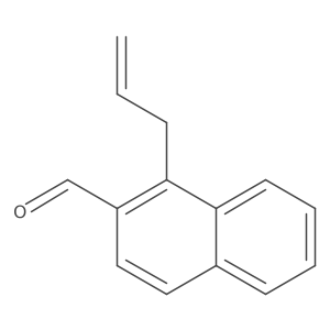 1-Prop-2-enylnaphthalene-2-carbaldehyde结构式