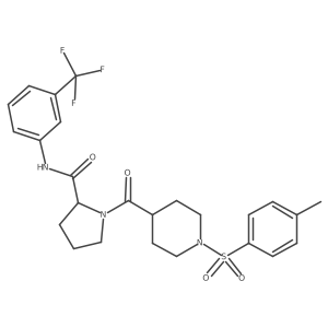 C25H28F3N3O4S结构式