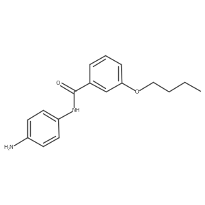 N-(4-Aminophenyl)-3-butoxybenzamide结构式