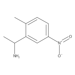 1-(2-Methyl-5-nitrophenyl)ethan-1-amine结构式