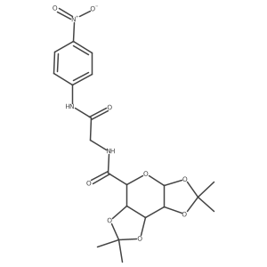 (1S,2R,6R,9R)-4,4,11,11-tetramethyl-N-[2-(4-nitroanilino)-2-oxoethyl]-3,5,7,10,12-pentaoxatricyclo[7.3.0.02,6]dodecane-8-carboxamide结构式