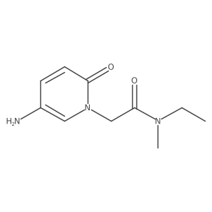 2-(5-Amino-2-oxopyridin-1(2h)-yl)-N-ethyl-N-methylacetamide Structure