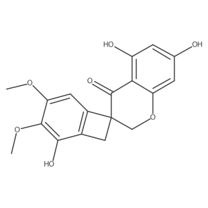 Scillavone A结构式