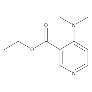 Ethyl 4-(dimethylamino)nicotinate结构式