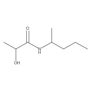 2-hydroxy-N-(pentan-2-yl)propanamide Structure