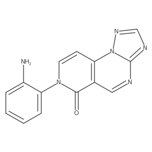 7-(2-aminophenyl)pyrido[3,4-e][1,2,4]triazolo[1,5-a]pyrimidin-6(7H)-one结构式