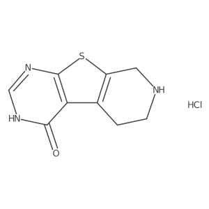 8-Thia-4,6,11-triazatricyclo[7.4.0.02,7]trideca-1(9),2(7),5-trien-3-one;hydrochloride Structure