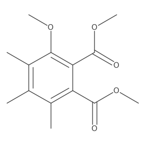 Dimethyl 3-methoxy-4,5,6-trimethylphthalate结构式