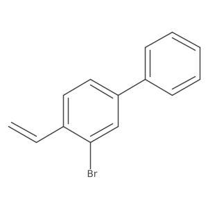 3-Bromo-4-vinyl-1,1'-biphenyl Structure