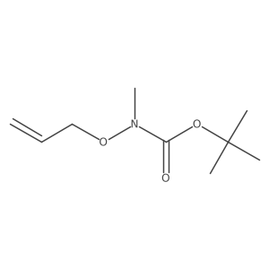 Tert-butyl 2-propenyloxy(methyl)carbamate结构式