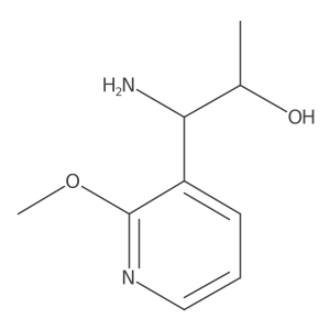 (1S,2S)-1-Amino-1-(2-methoxypyridin-3-yl)propan-2-ol Structure