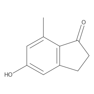 5-Hydroxy-7-methyl-2,3-dihydro-1H-inden-1-one Structure