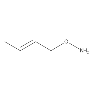 O-(but-2-en-1-yl)hydroxylamine结构式