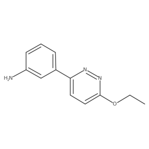 3-(6-Ethoxypyridazin-3-yl)aniline Structure