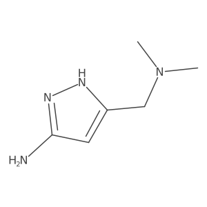 CN(C)Cc1cc(N)n[nH]1结构式