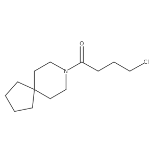 1-{8-Azaspiro[4.5]decan-8-yl}-4-chlorobutan-1-one结构式
