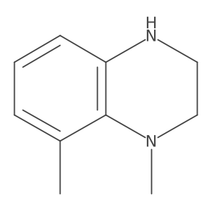 1,2,3,4-Tetrahydro-1,8-dimethylquinoxaline Structure
