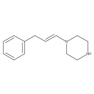 1-(3-Phenyl-1-propen-1-yl)piperazine Structure