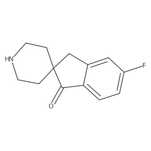 5-Fluorospiro[indene-2,4'-piperidin]-1(3H)-one Structure