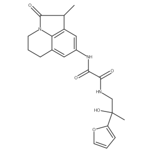 N1-(2-(furan-2-yl)-2-hydroxypropyl)-N2-(1-methyl-2-oxo-2,4,5,6-tetrahydro-1H-pyrrolo[3,2,1-ij]quinolin-8-yl)oxalamide Structure