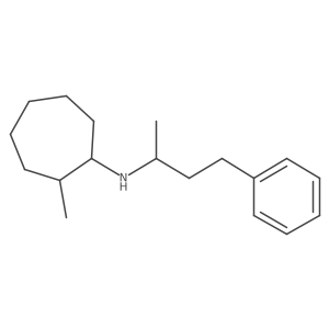 Cycloheptanamine, 2-methyl-N-(1-methyl-3-phenylpropyl)-结构式