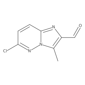 6-Chloro-3-methylimidazo[1,2-b]pyridazine-2-carbaldehyde Structure