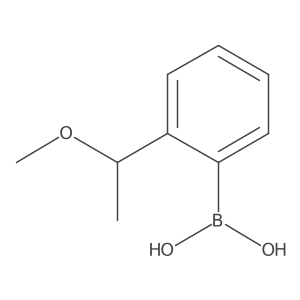 Methoxyethylbenzeneboronic acid, (S)-结构式
